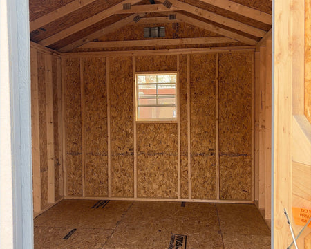 10 X 12 A - Frame Shed (SKU: OBLR - 26076) Bunce Buildings OBLR-26076