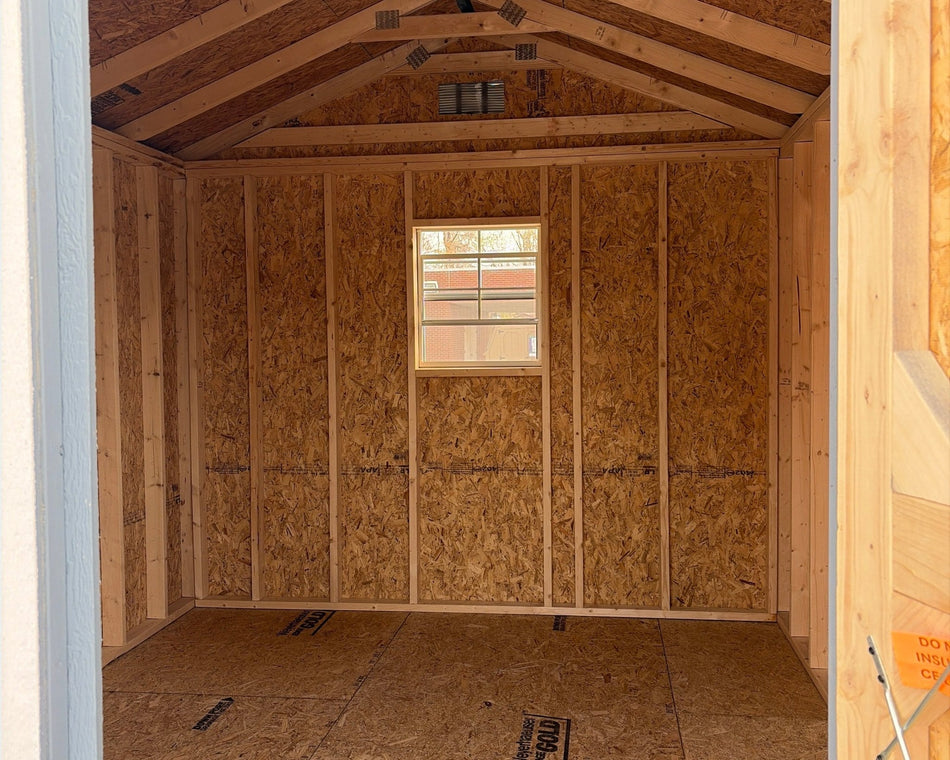 10 X 12 A - Frame Shed (SKU: OBLR - 26076) Bunce Buildings OBLR-26076