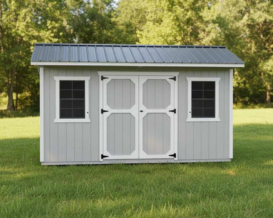 10 X 16 A - Frame Shed (SKU: OBHK - 25105 - R) Bunce Buildings OBHK-25105-R
