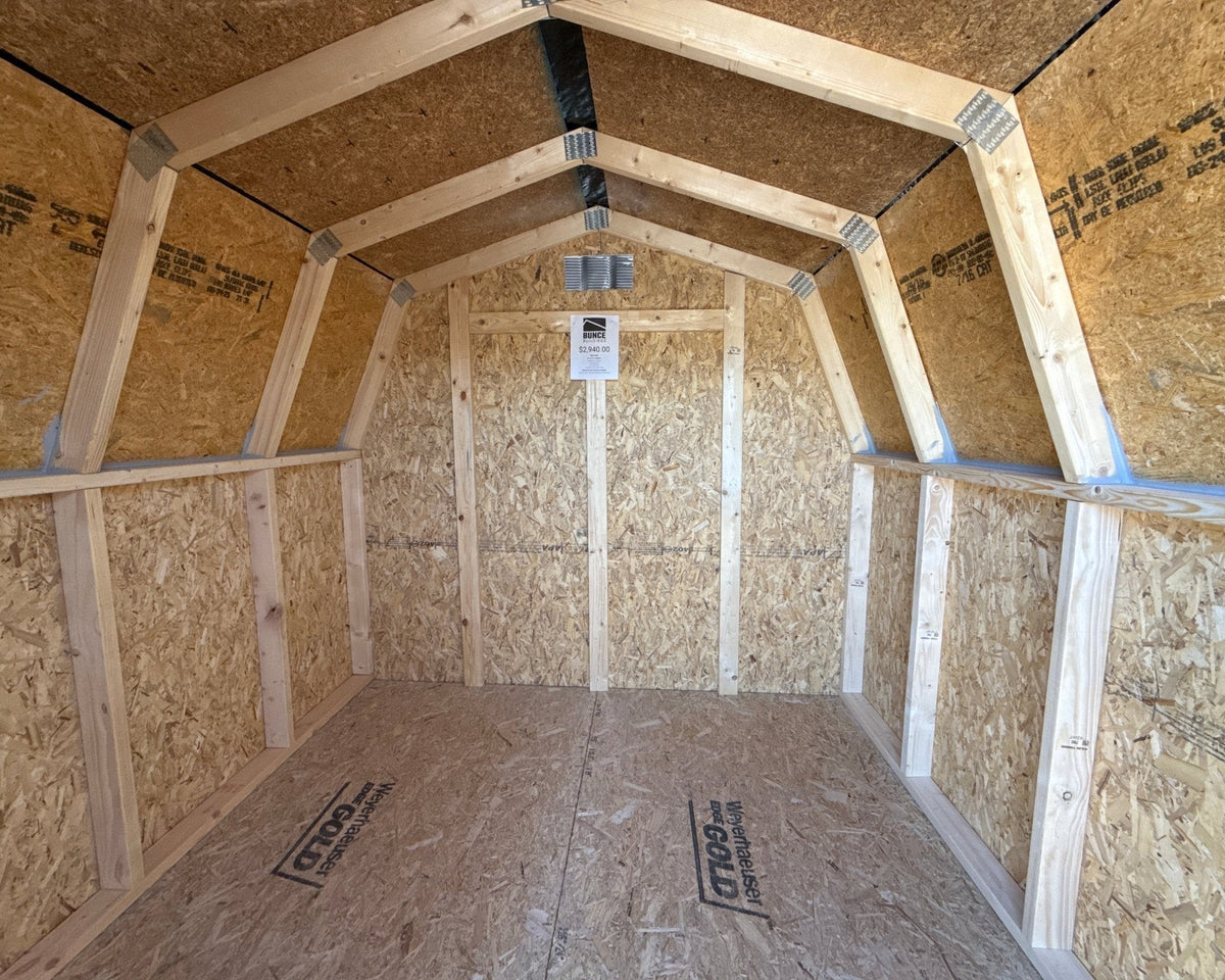 8 X 8 4' Wallbarn Shed (SKU: OBSD - 25916) Bunce Buildings OBSD-25916