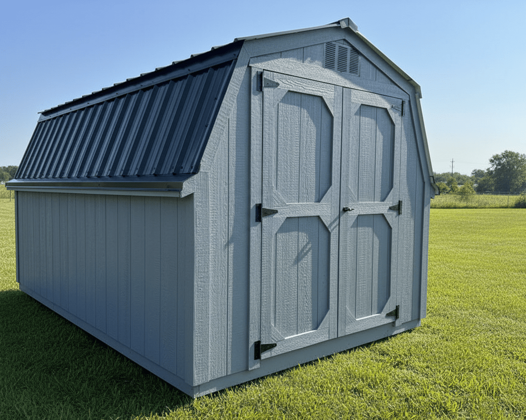 8 X 12 4' Wallbarn Shed (SKU: OBWS - 26303) Bunce Buildings OBWS-26303