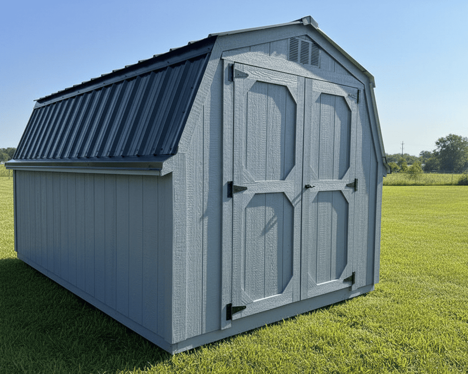 8 X 12 4' Wallbarn Shed (SKU: OBWS - 26303) Bunce Buildings OBWS-26303