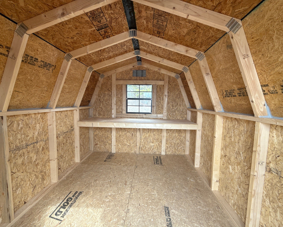 8 X 10 4' Wallbarn Shed (SKU: OBDB - 25838) Bunce Buildings OBDB-25838