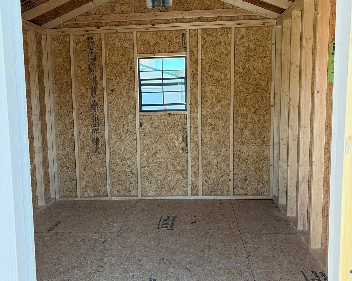 10 X 12 A - Frame Shed (SKU: OBLR - 20184) Bunce Buildings OBLR-20184