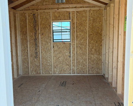 10 X 12 A - Frame Shed (SKU: OBLR - 20184) Bunce Buildings OBLR-20184