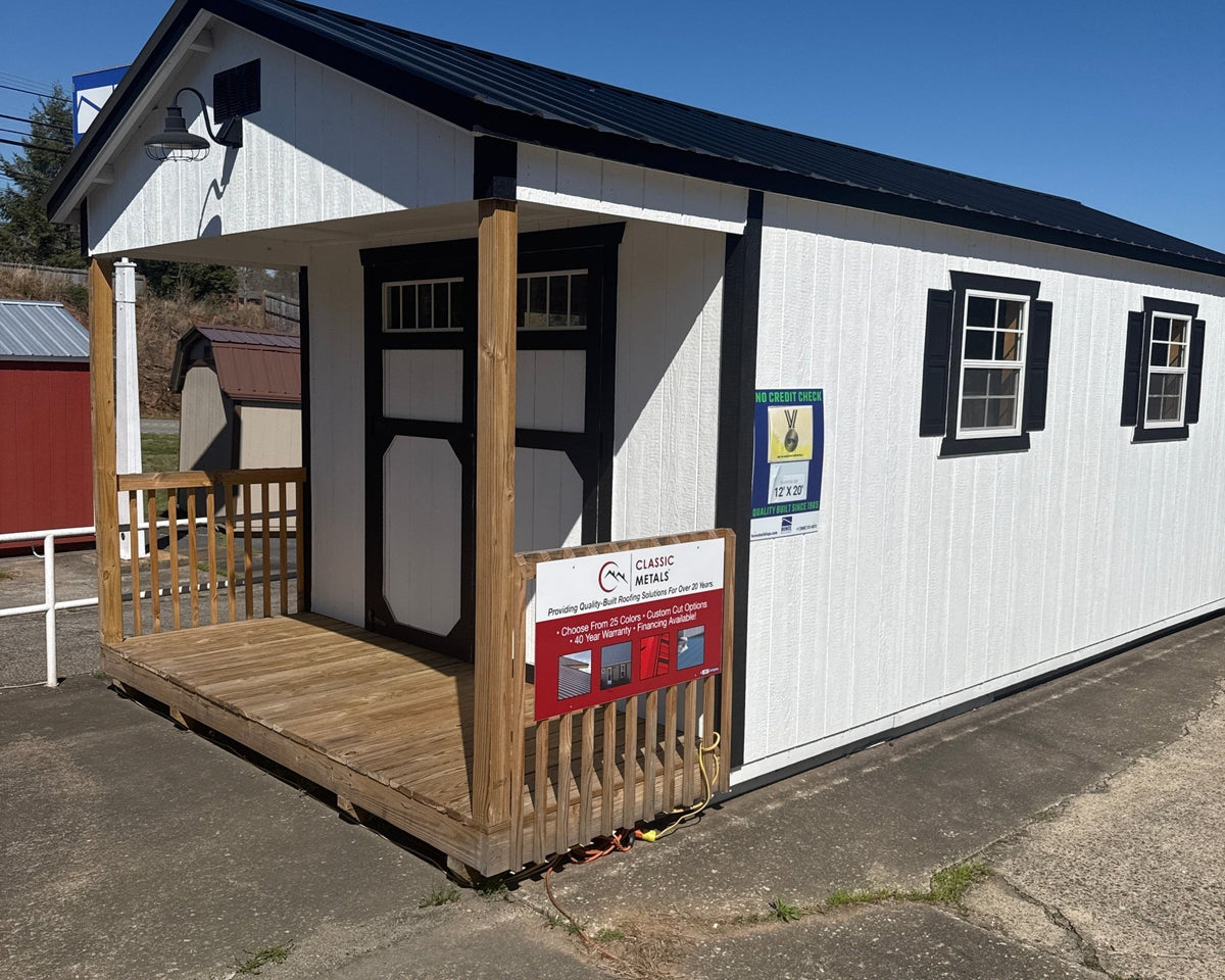 12 X 20 A - Frame Shed (SKU: OBVD - 23741) Bunce Buildings OBVD-23741