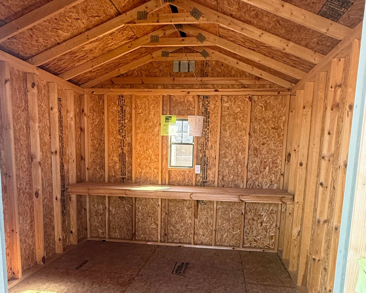 10 X 12 A - Frame Shed (SKU: OBSB003668FA1Q4J) Bunce Buildings OBSB003668FA1Q4J