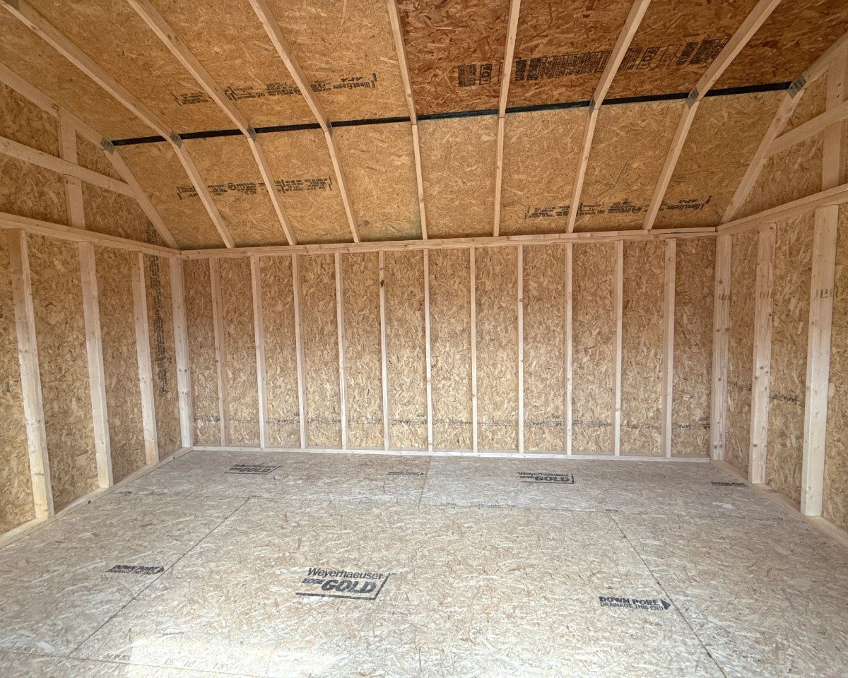 12 X 16 Amish Shed (SKU: OBDB - 25825) Bunce Buildings OBDB-25825