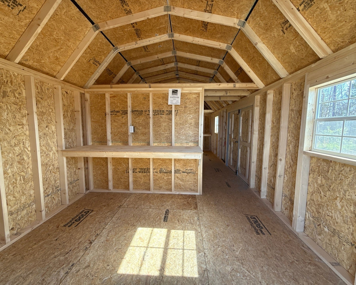 12 X 28 Amish Shed (SKU: OBSD - 26270) Bunce Buildings OBSD-26270