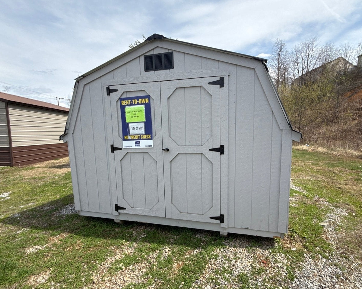10 X 20 4' Wallbarn Shed (SKU: OBNW - 23877) Bunce Buildings OBNW-23877