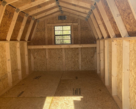 8 X 16 4' Wallbarn Shed (SKU: OBDB - 25948) Bunce Buildings OBDB-25948