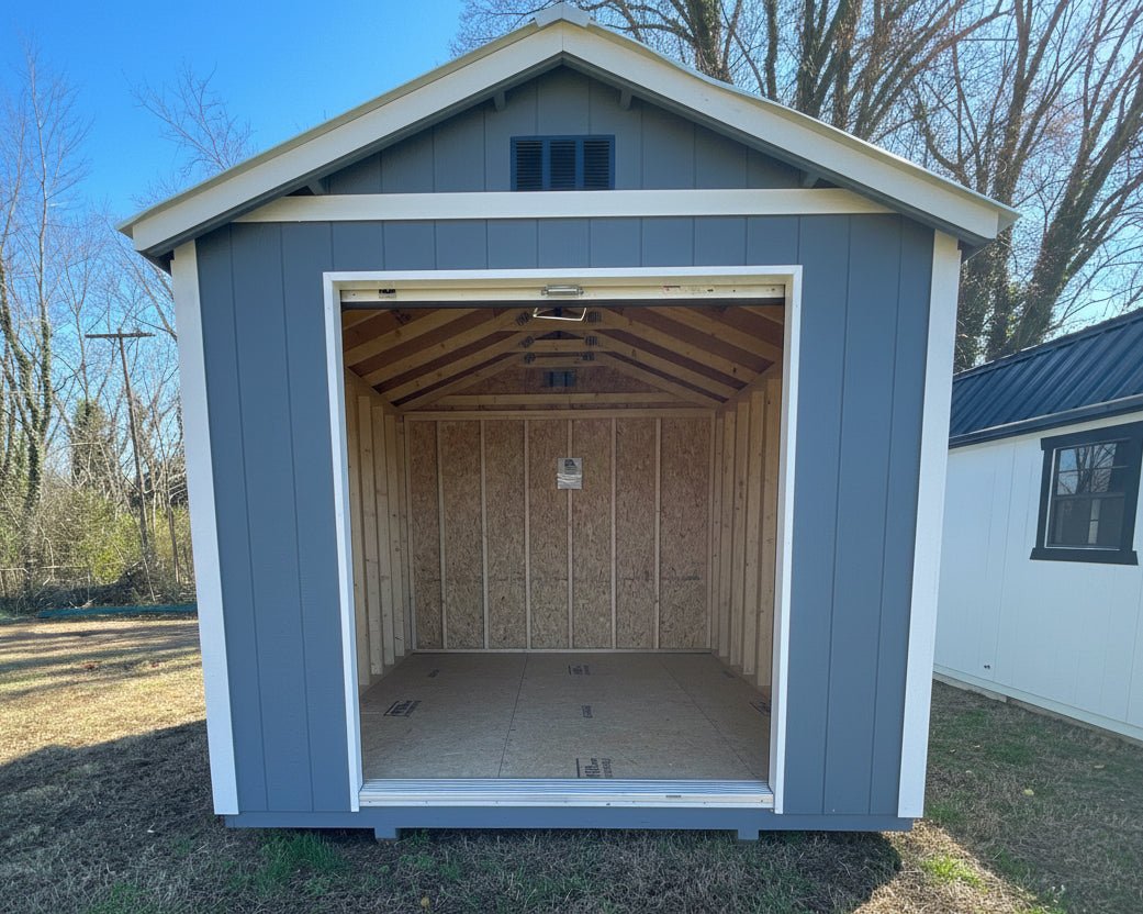10 X 12 A - Frame Shed (SKU: OBLT - 25714) Bunce Buildings OBLT-25714