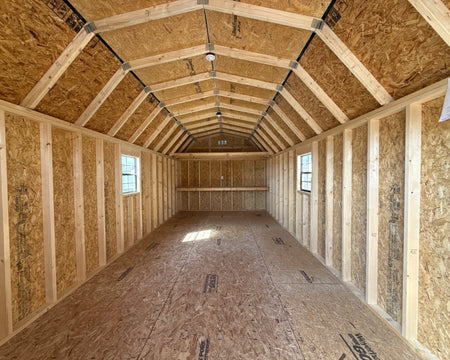 12 X 24 Amish Shed (SKU: OB - 26398) Bunce Buildings OB-26398