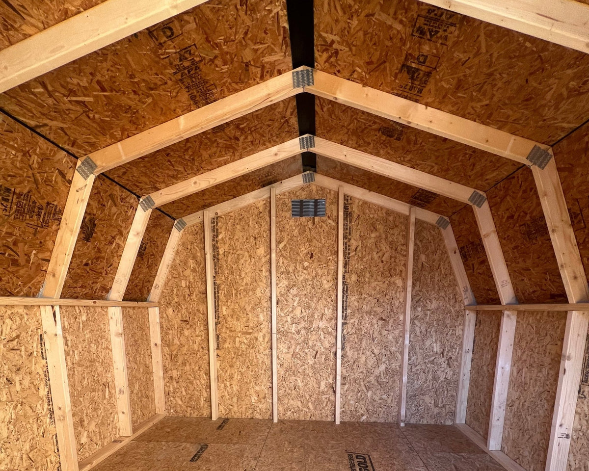 10 X 10 4' Wallbarn Shed (SKU: OBCV - 24491) Bunce Buildings OBCV-24491