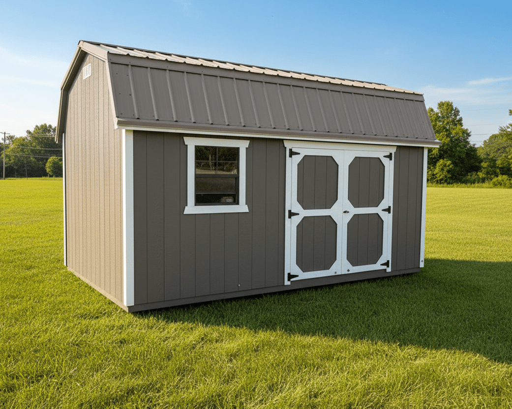 8 X 16 Amish Shed (SKU: OBBV - 24179) Bunce Buildings OBBV-24179