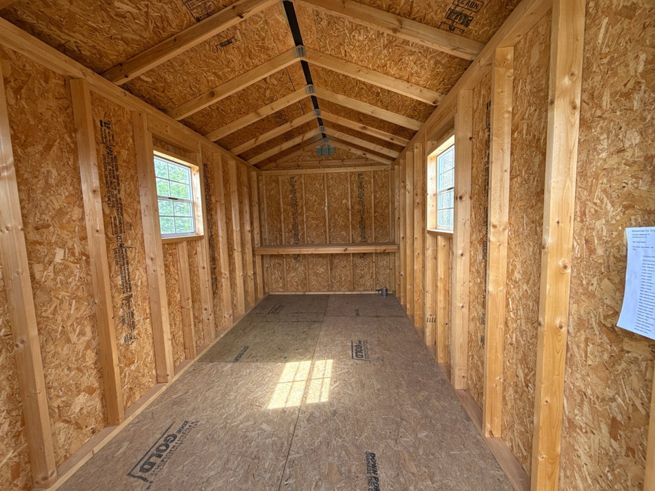 8 X 16 A-Frame Shed (SKU: OBTV001280DA1L4G)