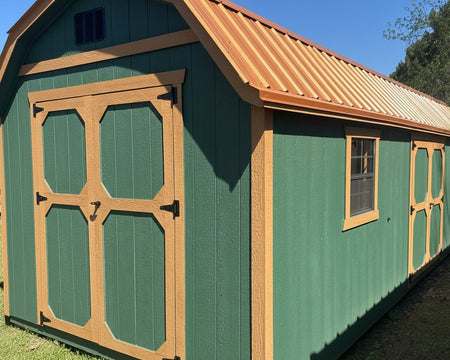 12 X 28 Amish Shed (SKU: OBVD - 19976) Bunce Buildings OBVD-19976