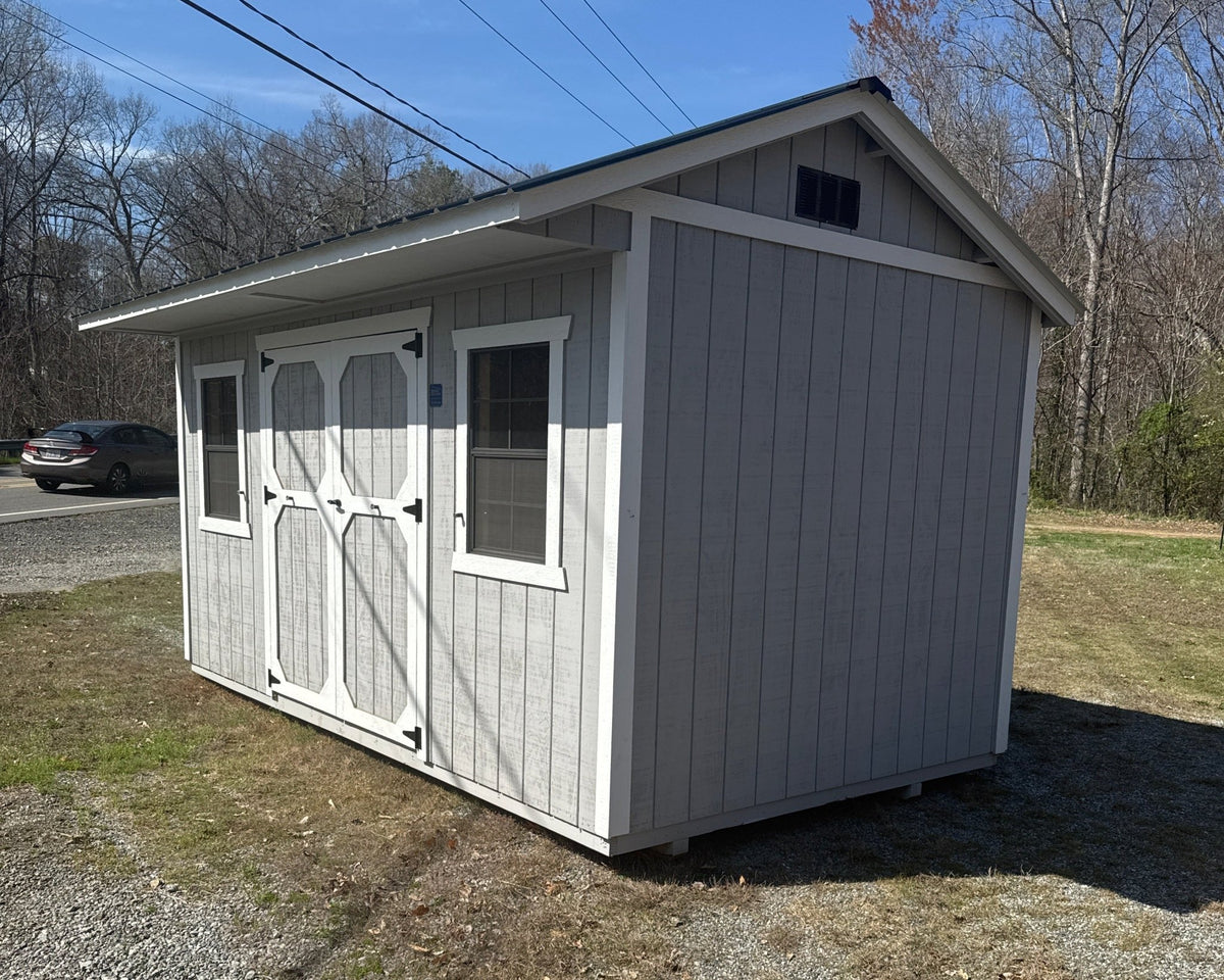 10 X 16 A - Frame Shed (SKU: OBHK - 25105 - R) Bunce Buildings OBHK-25105-R