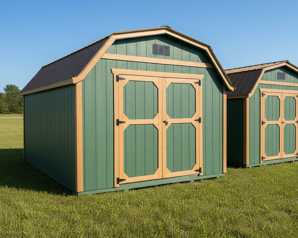 12 X 28 Amish Shed (SKU: OBVD - 19976) Bunce Buildings OBVD-19976