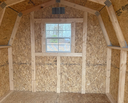 8 X 8 4' Wallbarn Shed (SKU: OBDB - 25905) Bunce Buildings OBDB-25905