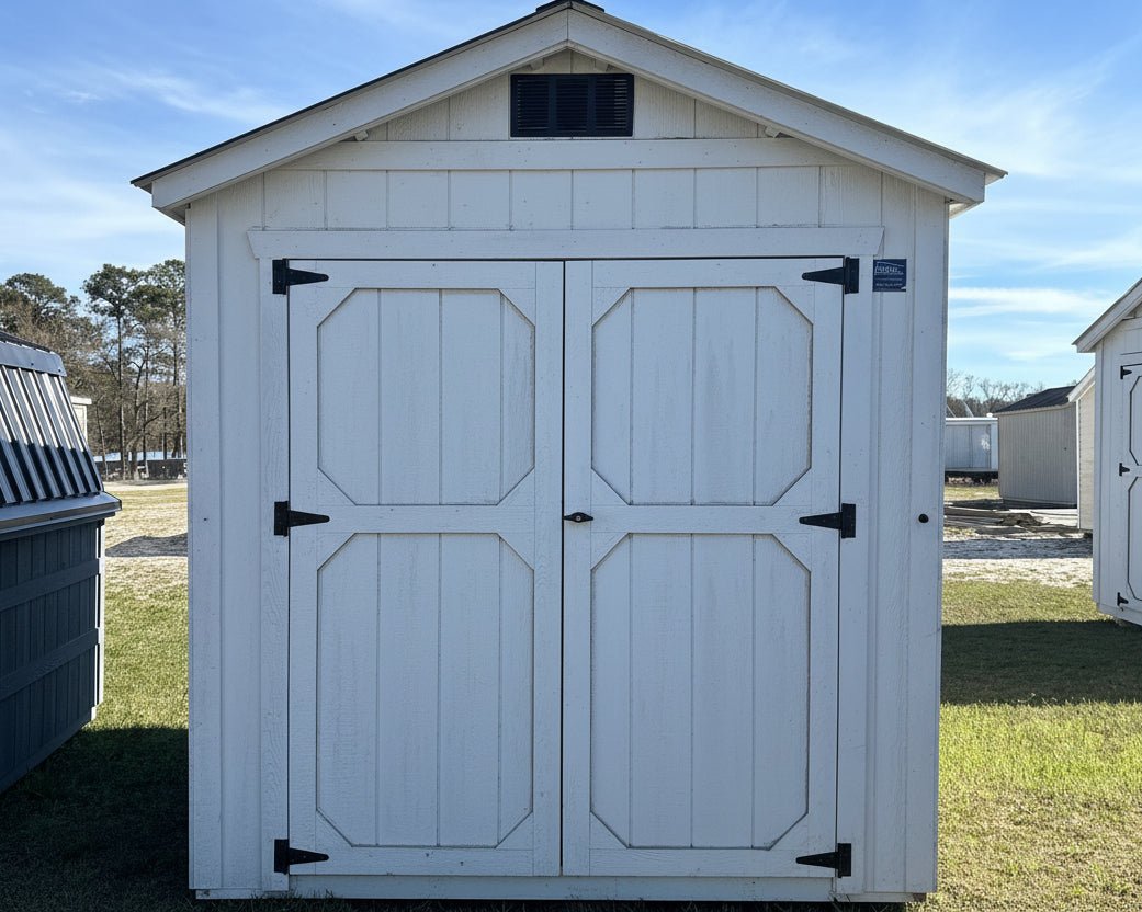 8 X 10 A - Frame Shed (SKU: OBSB003653CA1Y4F) Bunce Buildings OBSB003653CA1Y4F