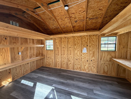 10 X 16 A - Frame Shed (SKU: OBMN - 21511) Bunce Buildings OBMN-21511