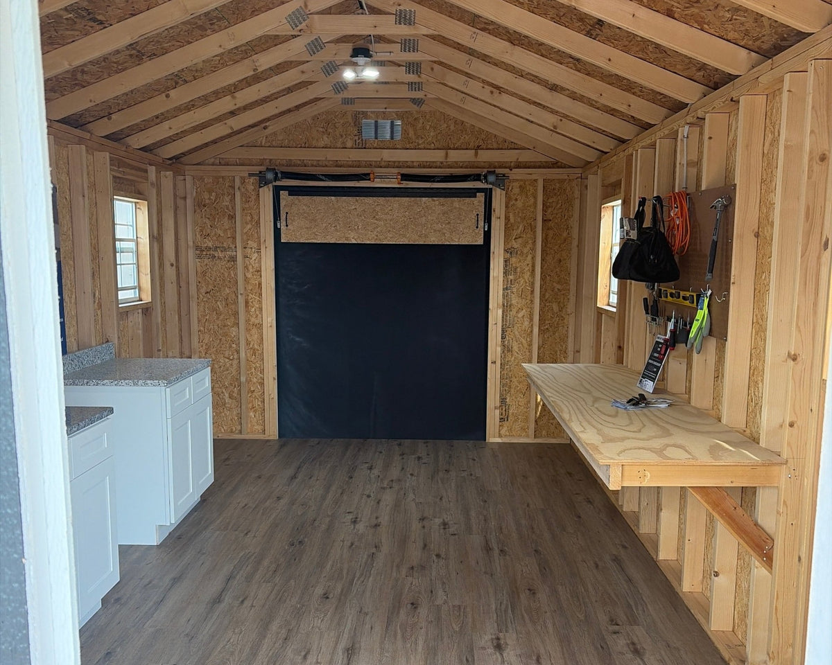 12 X 20 A - Frame Shed (SKU: OBLR - 23826) Bunce Buildings OBLR-23826