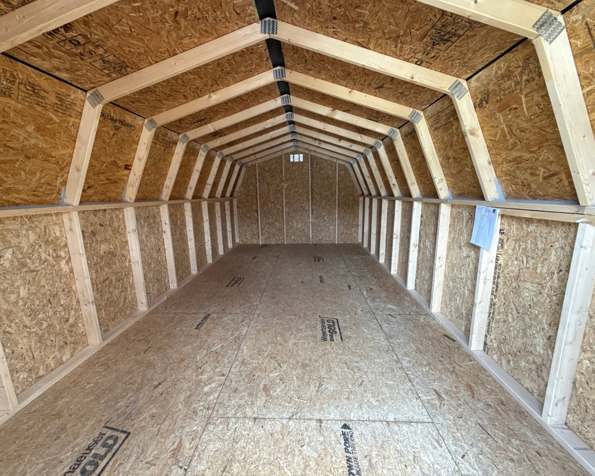 10 X 20 4' Wallbarn Shed (SKU: OBNW - 23877) Bunce Buildings OBNW-23877