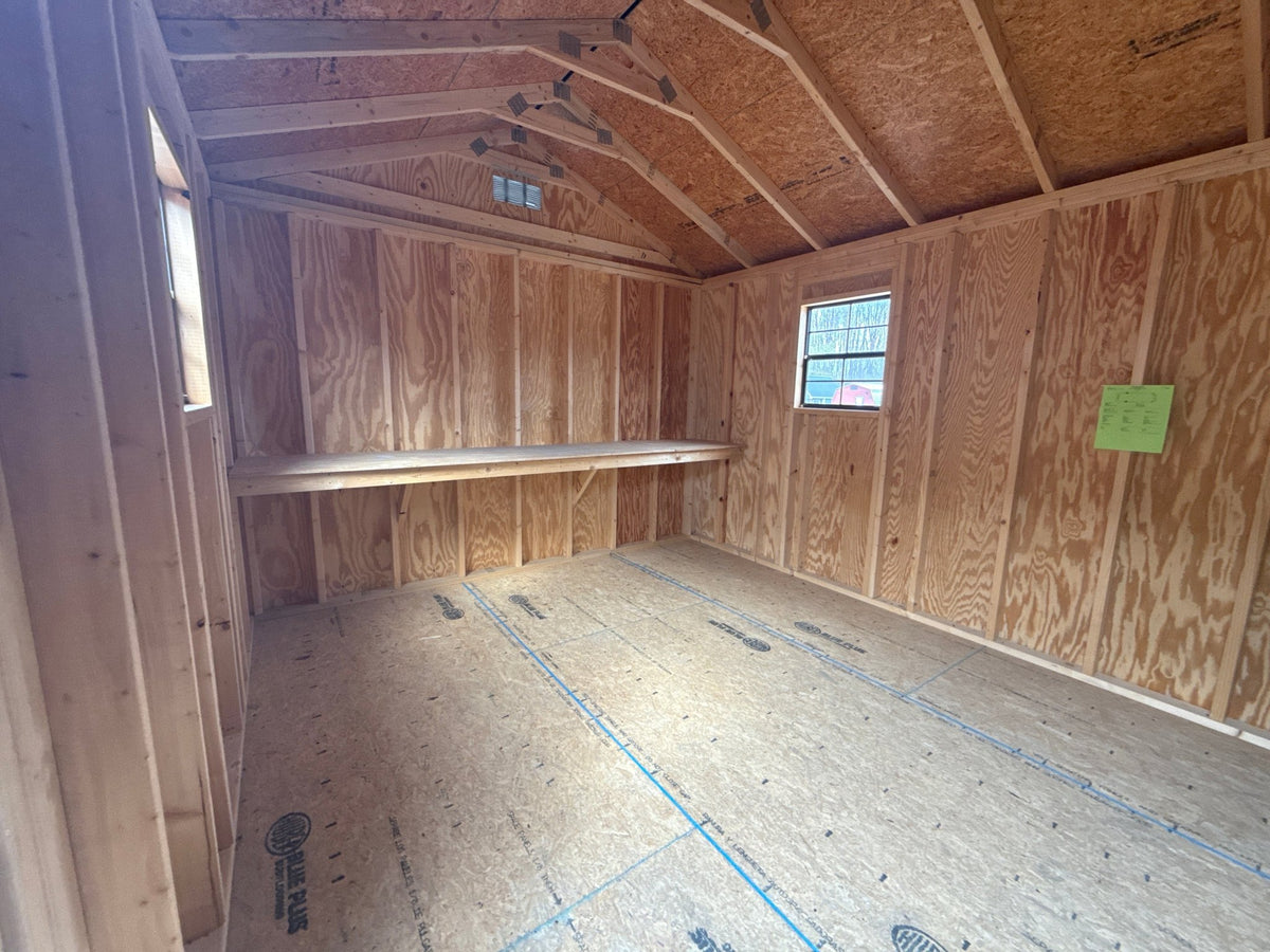12 X 16 A - Frame Shed (SKU: OBDB - 21240) Bunce Buildings OBDB-21240