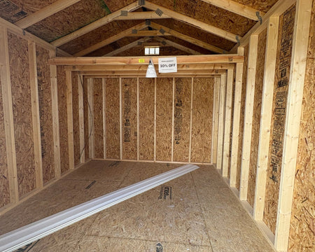 10 X 12 A - Frame Shed (SKU: OBSH - 23292) Bunce Buildings OBSH-23292