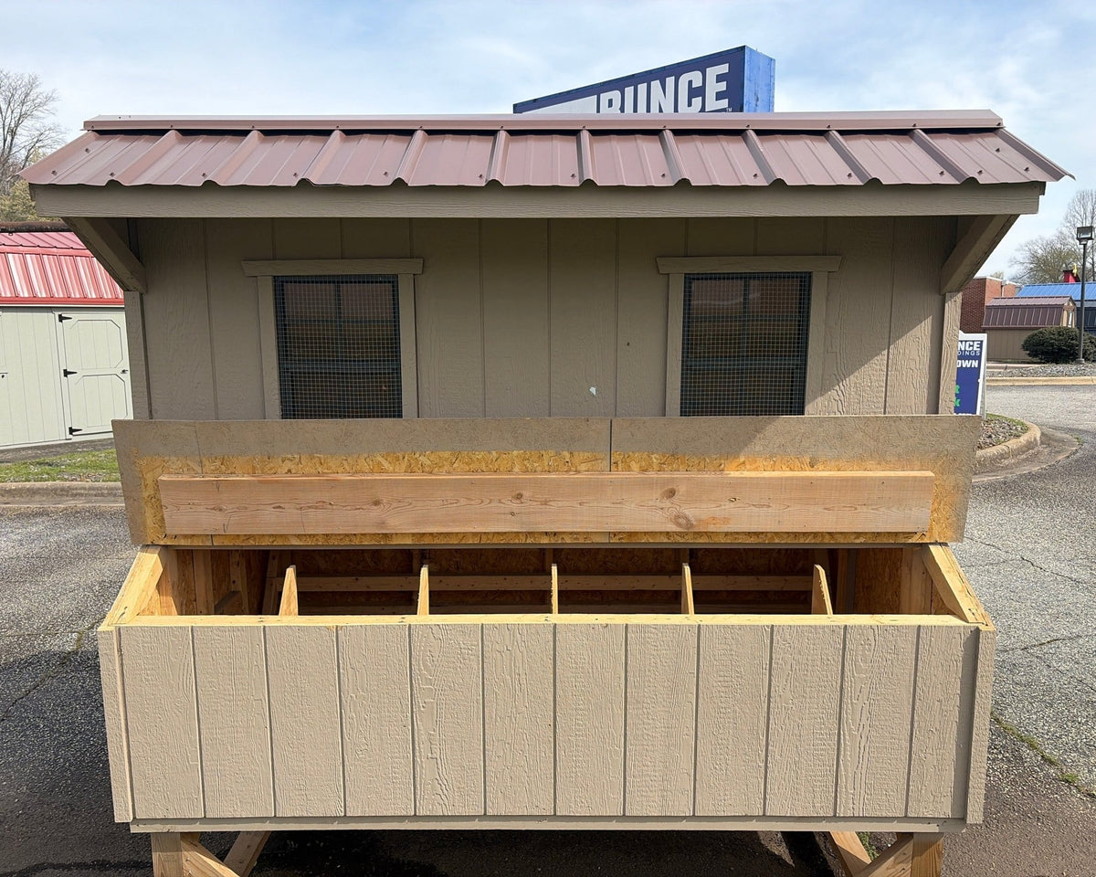5 X 8 Chicken Coop (SKU: OBLR - 23824) Bunce Buildings OBLR-23824
