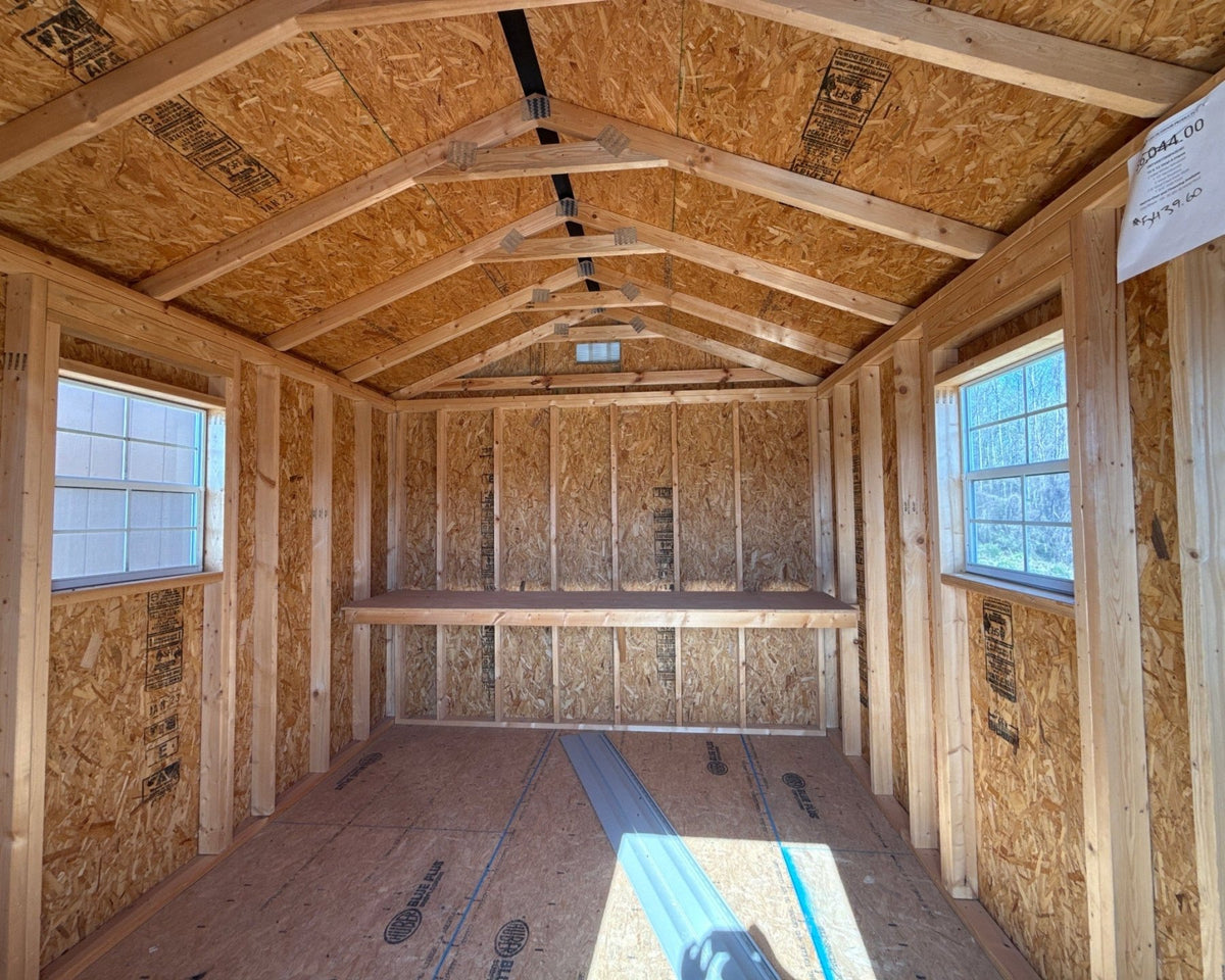 10 X 12 A - Frame Shed (SKU: OBTV001285FA3C4D) Bunce Buildings OBTV001285FA3C4D