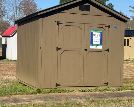 10 X 10 A - Frame Shed (SKU: OBSB003622EA1W4N) Bunce Buildings OBSB003622EA1W4N