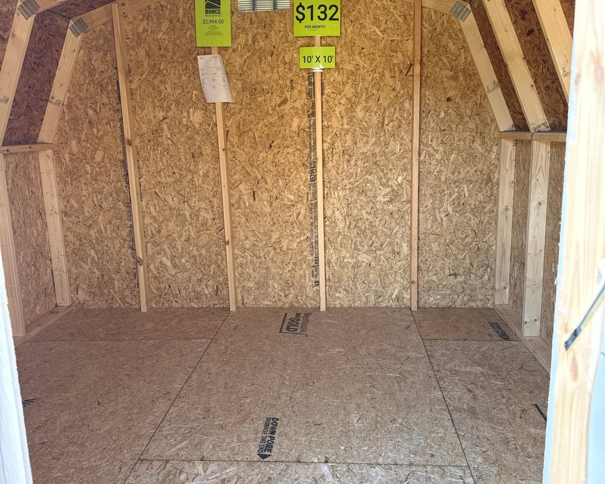 10 X 10 4' Wallbarn Shed (SKU: OBSB - 23436) Bunce Buildings OBSB-23436
