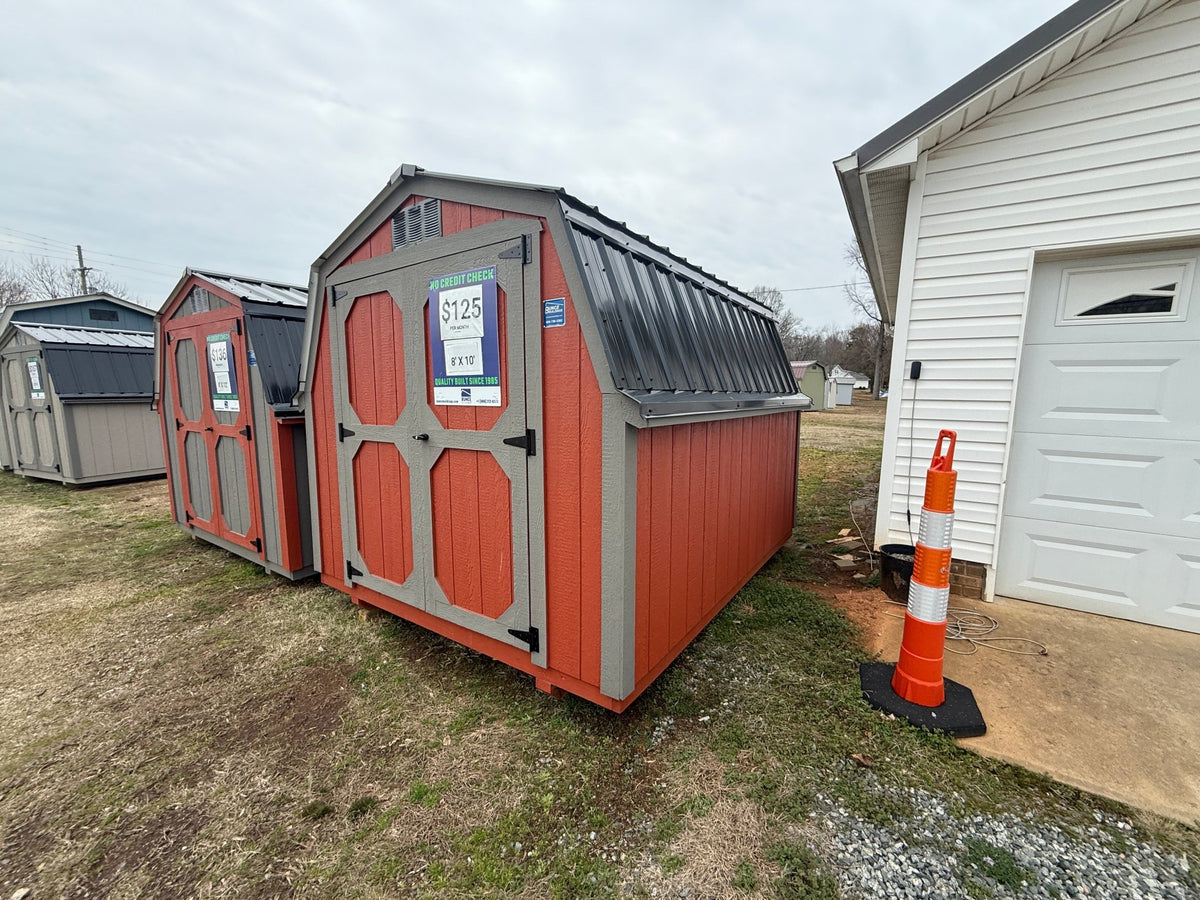 8 X 10 4' Wallbarn Shed (SKU: OBLE - 25853) Bunce Buildings OBLE-25853