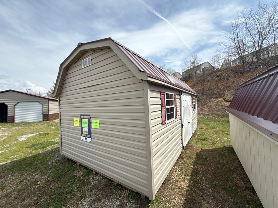 12 X 20 Amish Shed (SKU: OBWJ-0012)