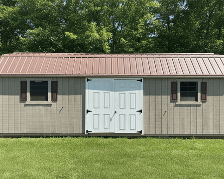12 X 28 Amish Shed (SKU: OBMG - 20938) Bunce Buildings OBMG-20938
