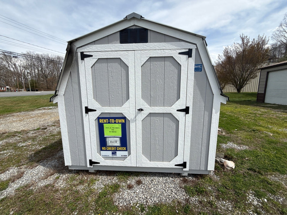8 X 12 4' Wallbarn Shed (SKU: OBCH-24833)