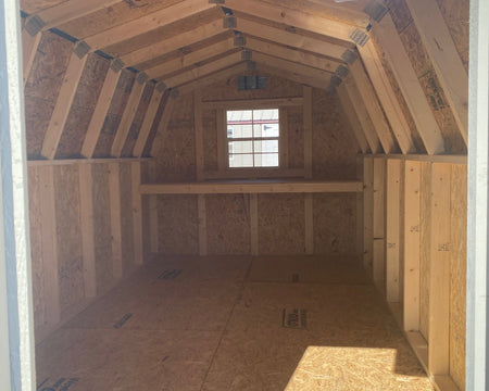 8 X 16 4' Wallbarn Shed (SKU: OBDB - 25954) Bunce Buildings OBDB-25954