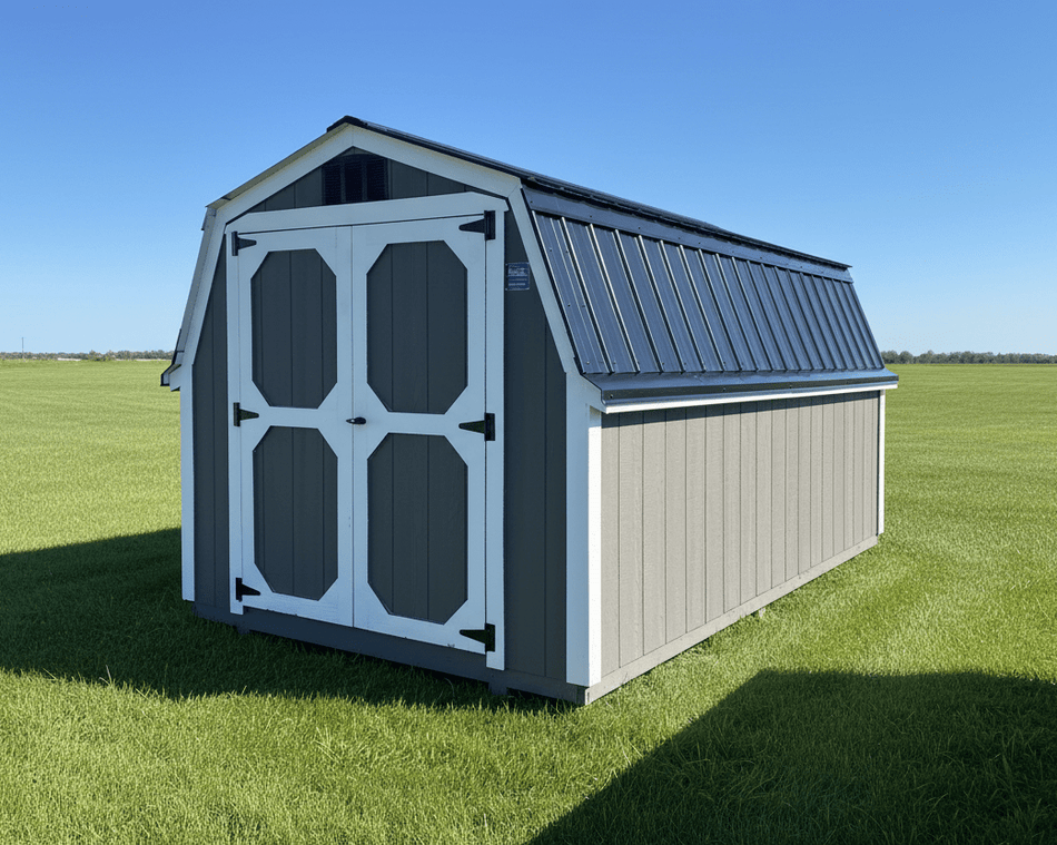 8 X 16 4' Wallbarn Shed (SKU: OBWS - 25927) Bunce Buildings OBWS-25927