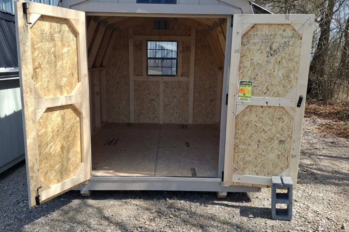 8 X 10 4' Wallbarn Shed (SKU: OBCO - 26133) Bunce Buildings OBCO-26133