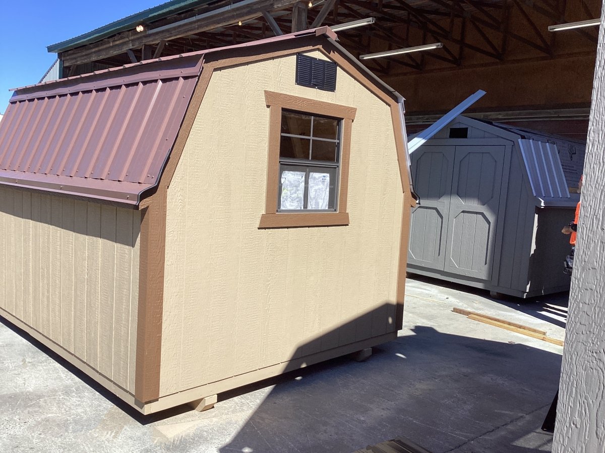 8 X 10 4’ Wallbarn (SKU: OB - 26664) Bunce Buildings OB-26664
