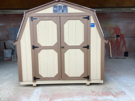 8 X 10 Wallbarn Shed with Workbench (SKU: OBSHOP-27024) Bunce Buildings OBSHOP-27024