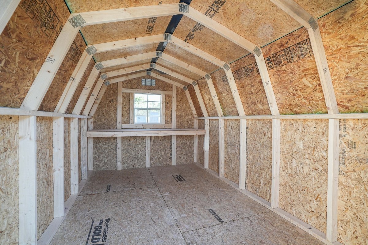 8 X 12 4’ Wallbarn Shed (SKU:OBSHOP-26499) Bunce Buildings OBSHOP-26499