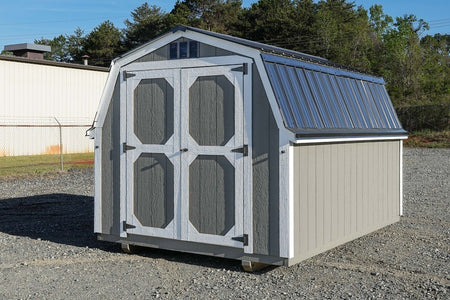 8 X 12 4’ Wallbarn Shed (SKU:OBSHOP-26499) Bunce Buildings OBSHOP-26499
