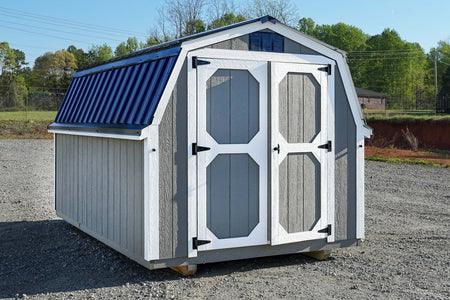 8 X 12 4’ Wallbarn Shed (SKU:OBSHOP-26499) Bunce Buildings OBSHOP-26499