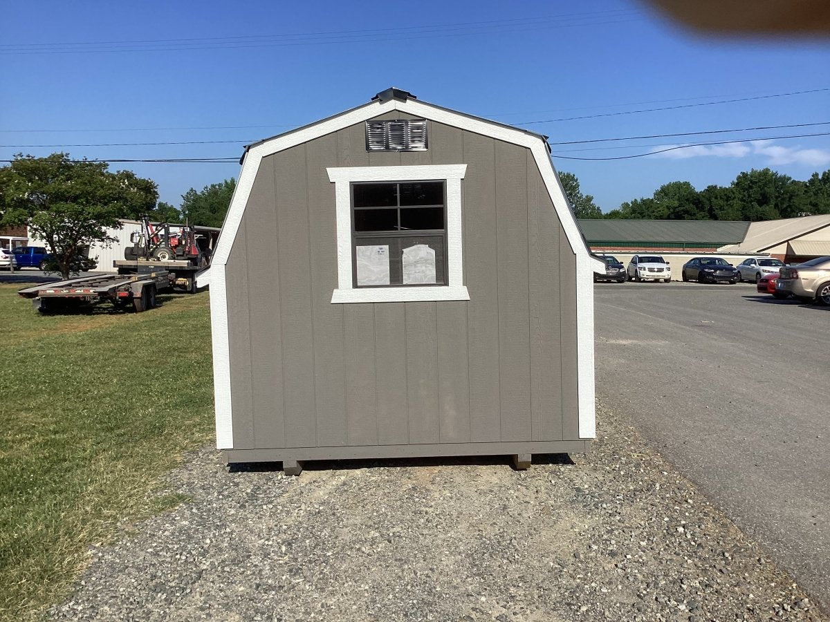 8 X 12 Wallbarn Shed with Workbench (SKU: OBSHOP-27025) Bunce Buildings OBSHOP-27025