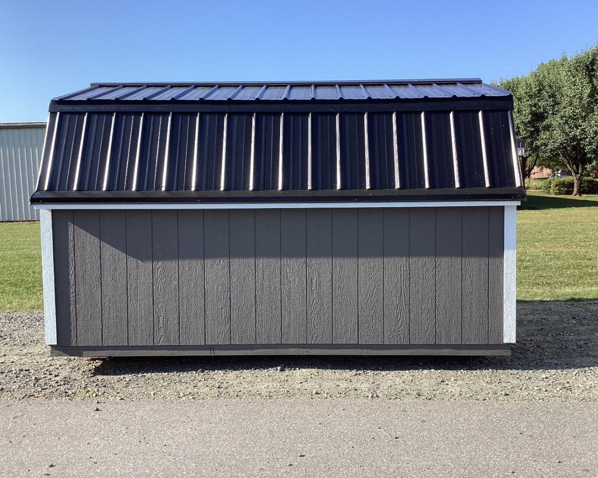 8 X 12 Wallbarn Shed with Workbench (SKU: OBSHOP-27025) Bunce Buildings OBSHOP-27025
