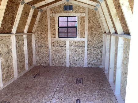 8 x 12 Wallbarn (SKU: OBLE-26811) Bunce Buildings OBLE-26811