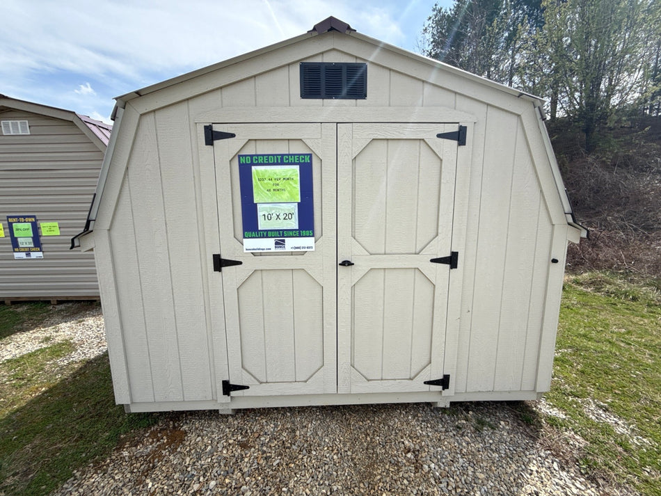 10 X 20 4' Wallbarn Shed (SKU: OBNW-24472)